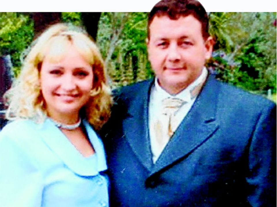 Stephen Mooney with wife Anna.